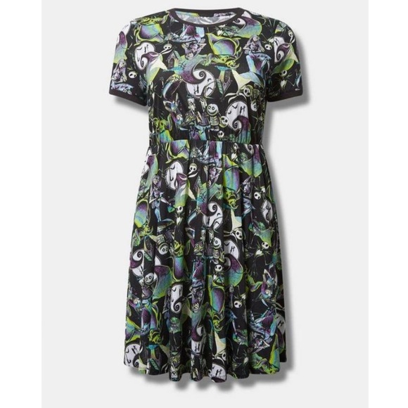 TORRID NWT Disney Nightmare Before Christmas Skater Dress - Picture 5 of 6